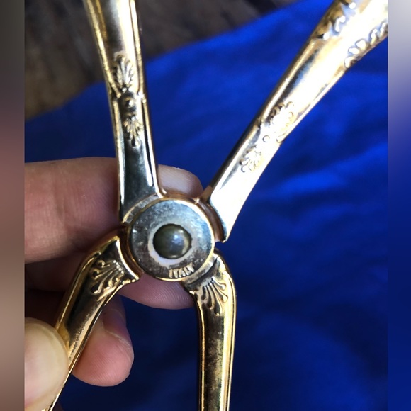 Vintage serving tongs - Picture 5 of 13